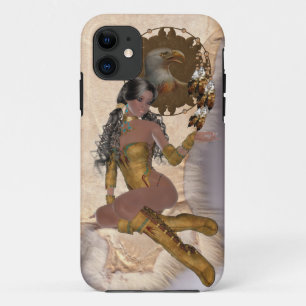 Amerikaanse prinses Eagle Mandala iPhone 11 Hoesje