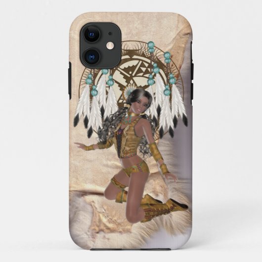 Amerikaanse prinses Mandala Case-Mate iPhone Case (Achterkant)