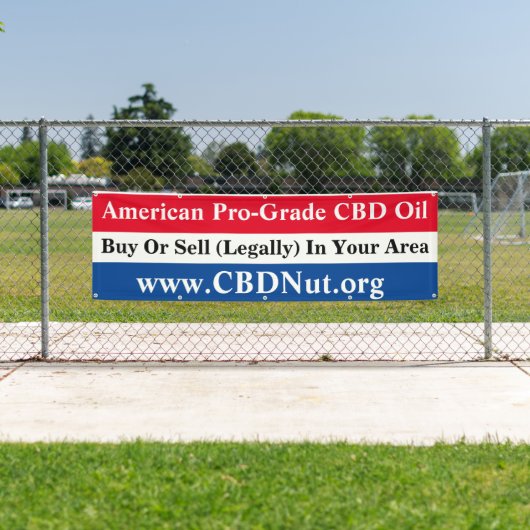 Amerikaanse pro-grade CBD olie Spandoek (Insitu)