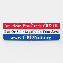 Amerikaanse pro-grade CBD olie Spandoek