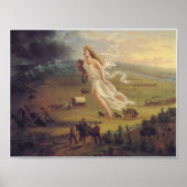 Amerikaanse Progress  Art Poster (Voorkant)