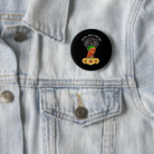 Amerikaanse psychische problemen Vrouw Warrior Que Ronde Button 5,7 Cm (In situ)