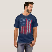 Amerikaanse Puerto Rico Flag Pride T-shirt (Voorkant volledig)