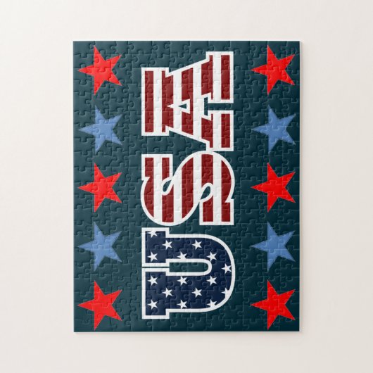 Amerikaanse puzzle legpuzzel (Verticaal)