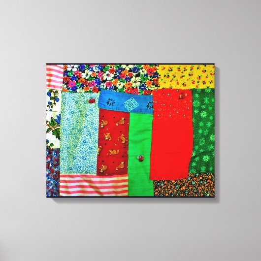 Amerikaanse quilt canvas afdruk (Voorkant)