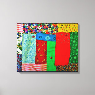 Amerikaanse quilt canvas afdruk