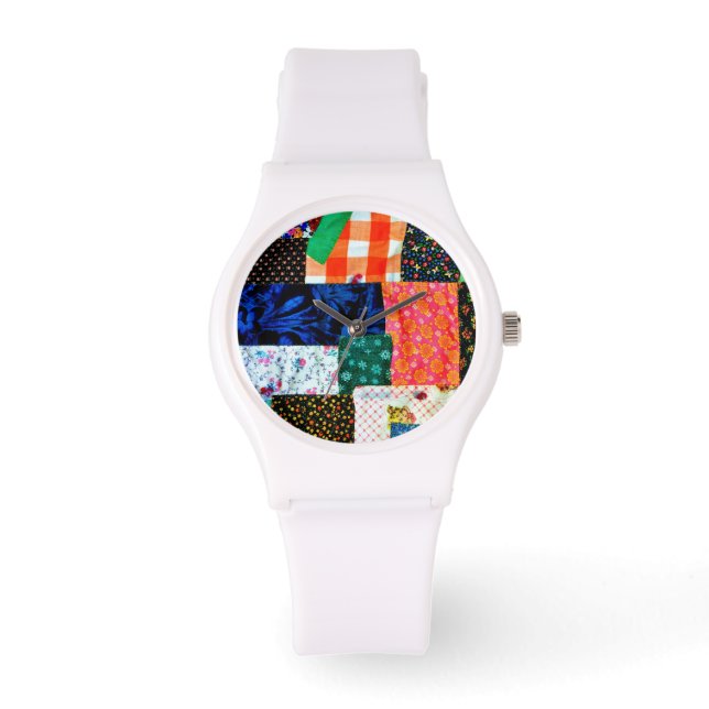 Amerikaanse quilt horloge (Voorkant)