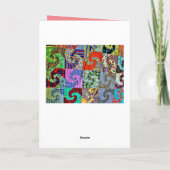 Amerikaanse quilt kaart (Achterkant)