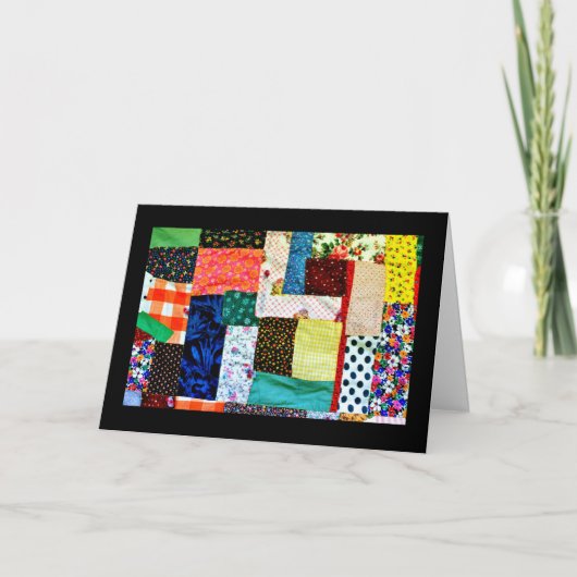 Amerikaanse quilt kaart (Voorkant)