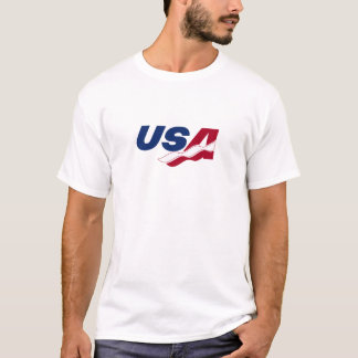 Amerikaanse Racquetball Tee Shirt