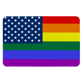 Amerikaanse Rainbow Pride Magneet
