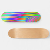 Amerikaanse regenboogvlag persoonlijk skateboard (Horizontaal)