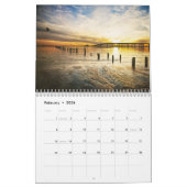 Amerikaanse reislandschapskalender kalender (Feb 2026)