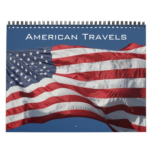 Amerikaanse reizen (met locaties) 2025 kalender (Hoes)