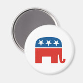 amerikaanse republikeinse partij olifant magneet (Voorkant / Achterkant)