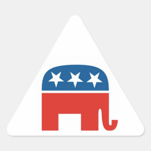 amerikaanse republikeinse partij olifant sticker