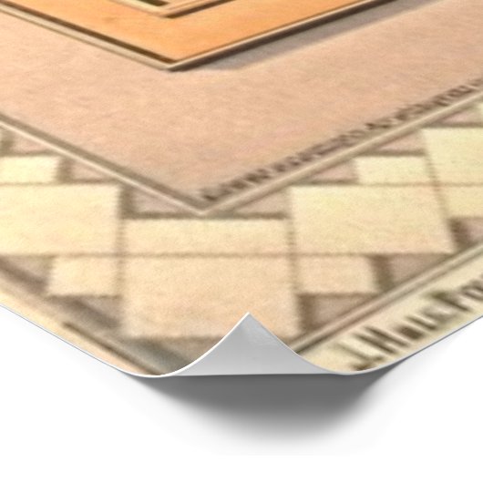 Amerikaanse revolutie 1876 poster (Hoek)