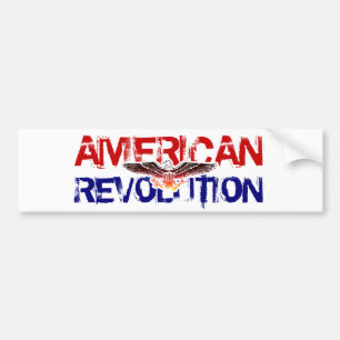 Amerikaanse revolutie bumpersticker