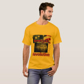 Amerikaanse revolutie goud t-shirt (Voorkant volledig)