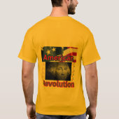 Amerikaanse revolutie goud t-shirt (Achterkant)