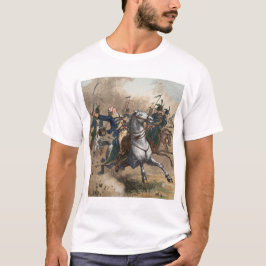 Amerikaanse Revolutie Slag om Savannah charge T-shirt