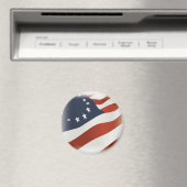 Amerikaanse revolutie vlag magneet (Insitu (Vaatwasser))