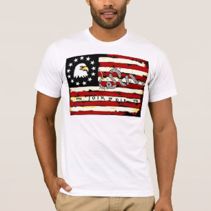 Amerikaanse Revolutionaire vlag! T-shirt
