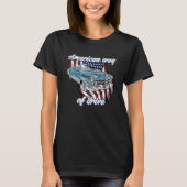 Amerikaanse rijweg Eldorado Caddy Rockabilly de T-shirt (Voorkant)