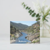 Amerikaanse rivier briefkaart (Staand voorkant)