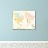Amerikaanse riviersystemen canvas afdruk (Insitu (Houten vloer))