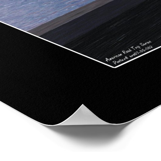 Amerikaanse Road Series #2 Poster (Hoek)