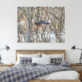 Amerikaanse Robin Canvas Afdruk (Insitu (Slaapkamer))