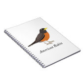 Amerikaanse Robin Notitieboek (Rechterzijde)