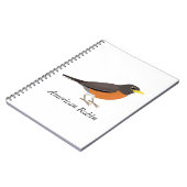 Amerikaanse Robin Notitieboek (Linkerzijde)