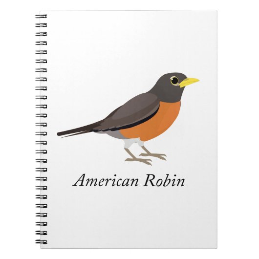 Amerikaanse Robin Notitieboek (Voorkant)