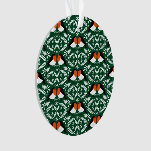 Amerikaanse Robin Ornament (voorkant)