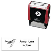 Amerikaanse Robin Stamper Zelfinktende Stempel (In situ)