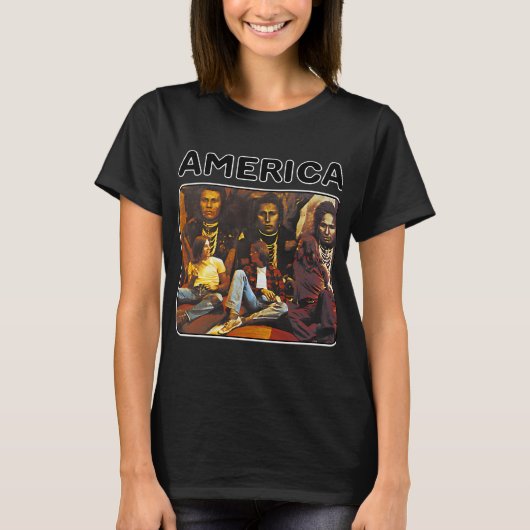 Amerikaanse Rockband T-shirt (Voorkant)