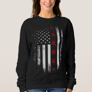Amerikaanse rode Barber Amerikaanse vlag Gi Trui