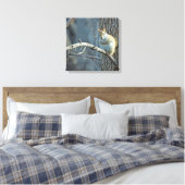Amerikaanse Rode Eekhoorn - Wildlife Fotografie Canvas Afdruk (Insitu (Slaapkamer))