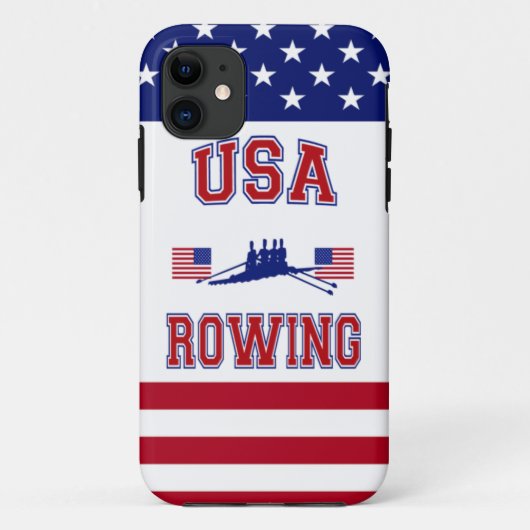 Amerikaanse roeiing Case-Mate iPhone case (Achterkant)