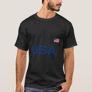 Amerikaanse roeivlag t-shirt