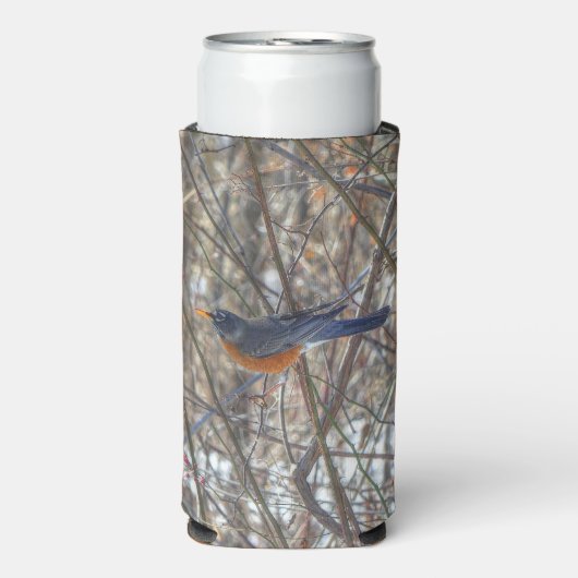 Amerikaanse Roodborst Seltzer Blikjeskoeler (Seltzer Voorkant)
