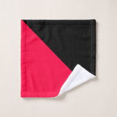 Amerikaanse Roos- en zwarte kleuren Bad Handdoek (Wasdoekje)
