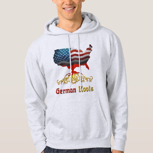 Amerikaanse Roots Hoodie (Voorkant)