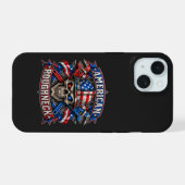 AMERIKAANSE ROUGHNECK iPhone 15 CASE (Achterkant horizontaal)