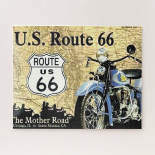 Amerikaanse Route Zesenzestig Legpuzzel