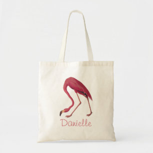 Amerikaanse roze flamingo Audubon  Bird Art Tote Bag