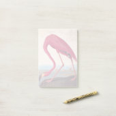  Amerikaanse roze flamingo Audubon Bookplate Post-it® Notes (Op bureau)