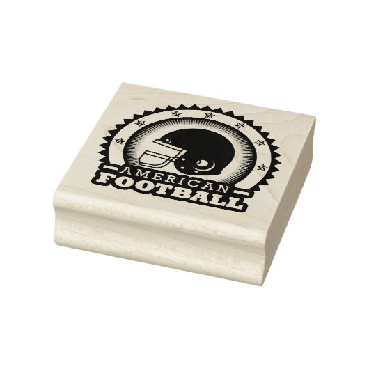 Amerikaanse rubber Football stempel (Stempel)